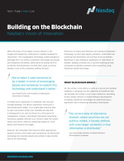 Building on the Blockchain