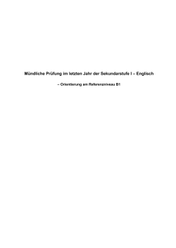 Environment - Standardsicherung NRW