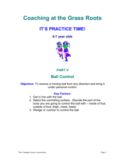 Coaching at the Grass Roots