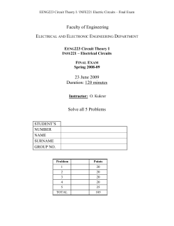 EENG 223 Final Exam S08-09 soln
