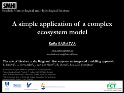 Modelling Bivalves in Estuarine and Coastal Systems