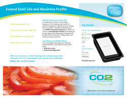 Extend Shelf Life and Maximize Profits
