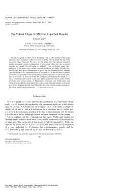 On Critical Edges in Minimal Imperfect Graphs