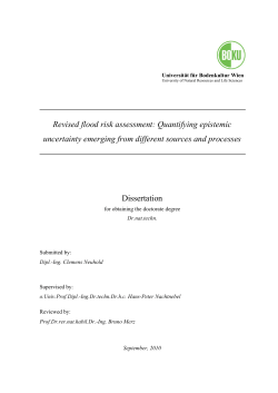 Revised flood risk assessment: Quantifying epistemic uncertainty