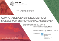 computable general equilibrium models for environmental