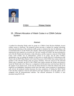51924 Waleej Haider 35. Efficient Allocation of Walsh Codes in a