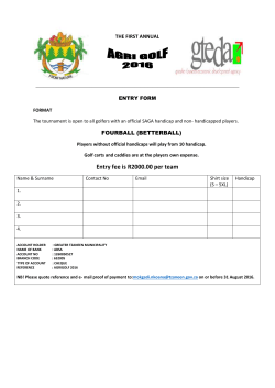 Entry fee is R2000.00 per team