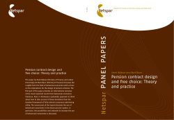 pa nel pa pers - University of Tilburg