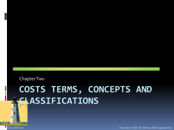 Finished Goods Cost of Goods Sold Selling and