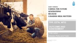 TPP, CETA, WTO: Outcome and Assessment