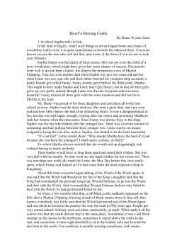 Howl`s Moving Castle