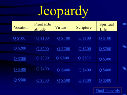 Jeopardy