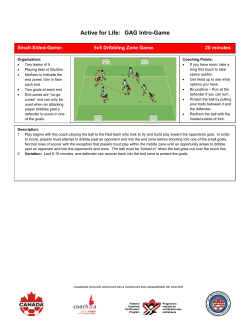 Active for Life: GAG Intro-Game