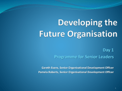 Organisational Development