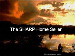 Selling a Home &ndash; Often Your Largest Financial