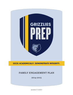 Family Engagement Plan