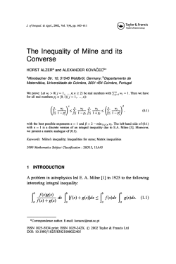 Converse - Journal of Inequalities and Applications
