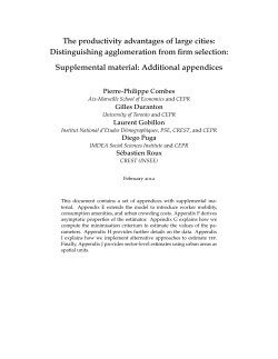 The productivity advantages of large cities