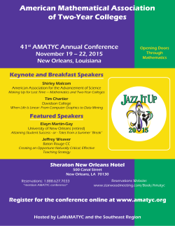 American Mathematical Association of Two