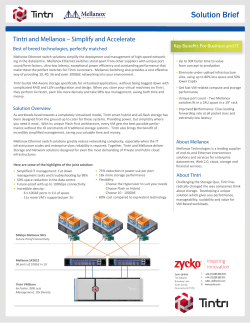 Solution Briefs_261015_Mellanox