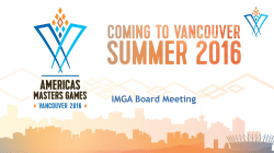 TAM Vancouver 2016 - Presentation at IMGA Meeting in Nice in 2015