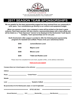 TEAM - North Snohomish Little League