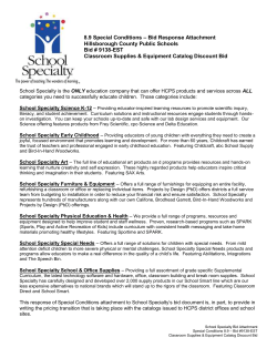 Proposed language for contract amendments