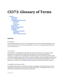 CS373: Glossary of Terms