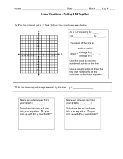 Block ____ Log