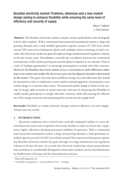 Brazilian electricity market