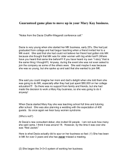 Guaranteed game plan to move up in your Mary Kay business