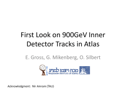 First Look on 900GeV Inner Detector Tracks in Atlas