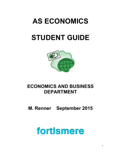 as economics student guide