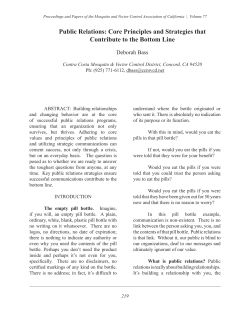 Public Relations: Core Principles and Strategies that Contribute to