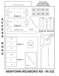 Civic Center Field Map