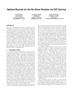 Optimal Bounds for the No-Show Paradox via SAT Solving