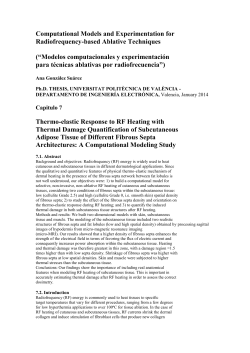 Capitulo 7 Thermo-elastic Response to RF