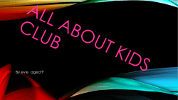 All about kids club