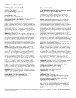 Session 304 Clinical trials and drug studies II