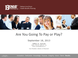 Are You Going To Pay or Play?