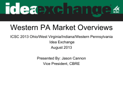 Jason Cannon CBRE Vice President +1 412 394 9805 jason