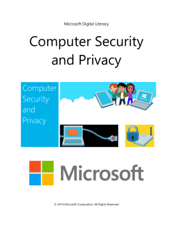 Securing a computer