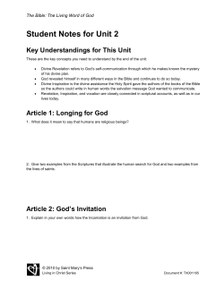 Article 3: Happiness in God Alone