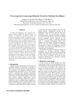 A Non-cooperative Long-range Biometric