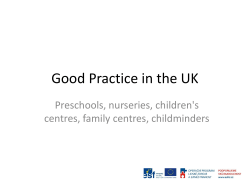 Good Practice in the UK