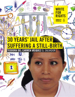 30 YEARS` JAIL AFTER SUFFERING A STILL