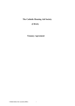 DSBA Specimen Residential Tenancy Agreement