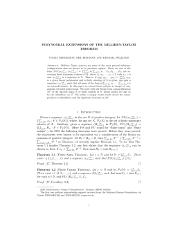 POLYNOMIAL EXTENSIONS OF THE MILLIKEN