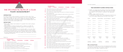 the five dysfunctions of a team team assessment
