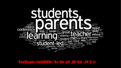 student led conference template